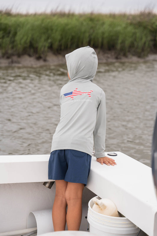 Topsail Boys Performance Short Navy: Navy