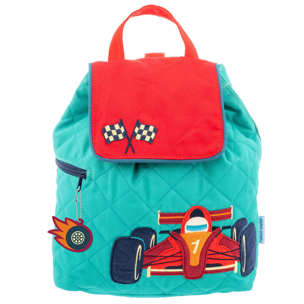 Quilted Backpacks: Cherry
