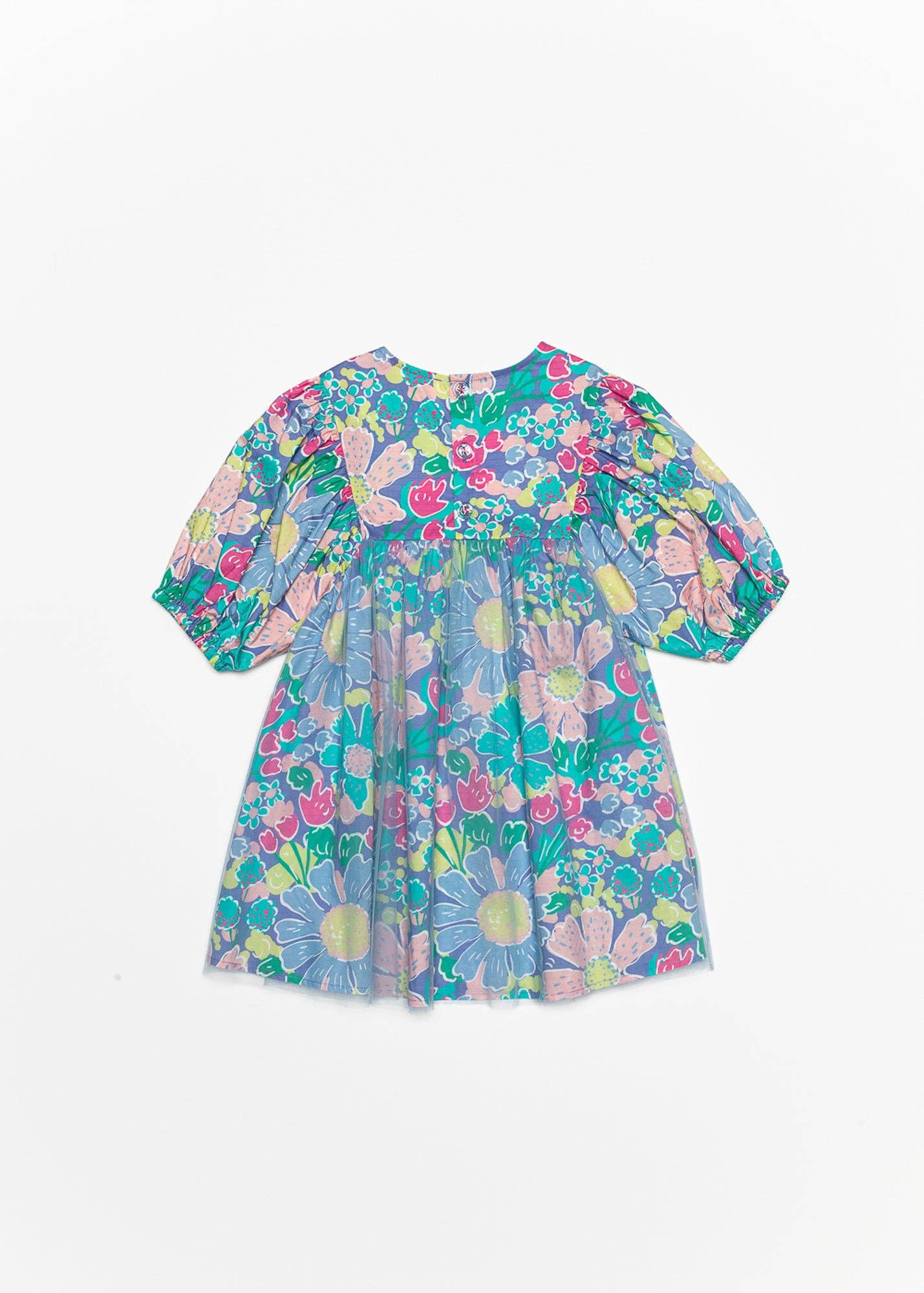 Malibu Dress: Periwinkle Floral