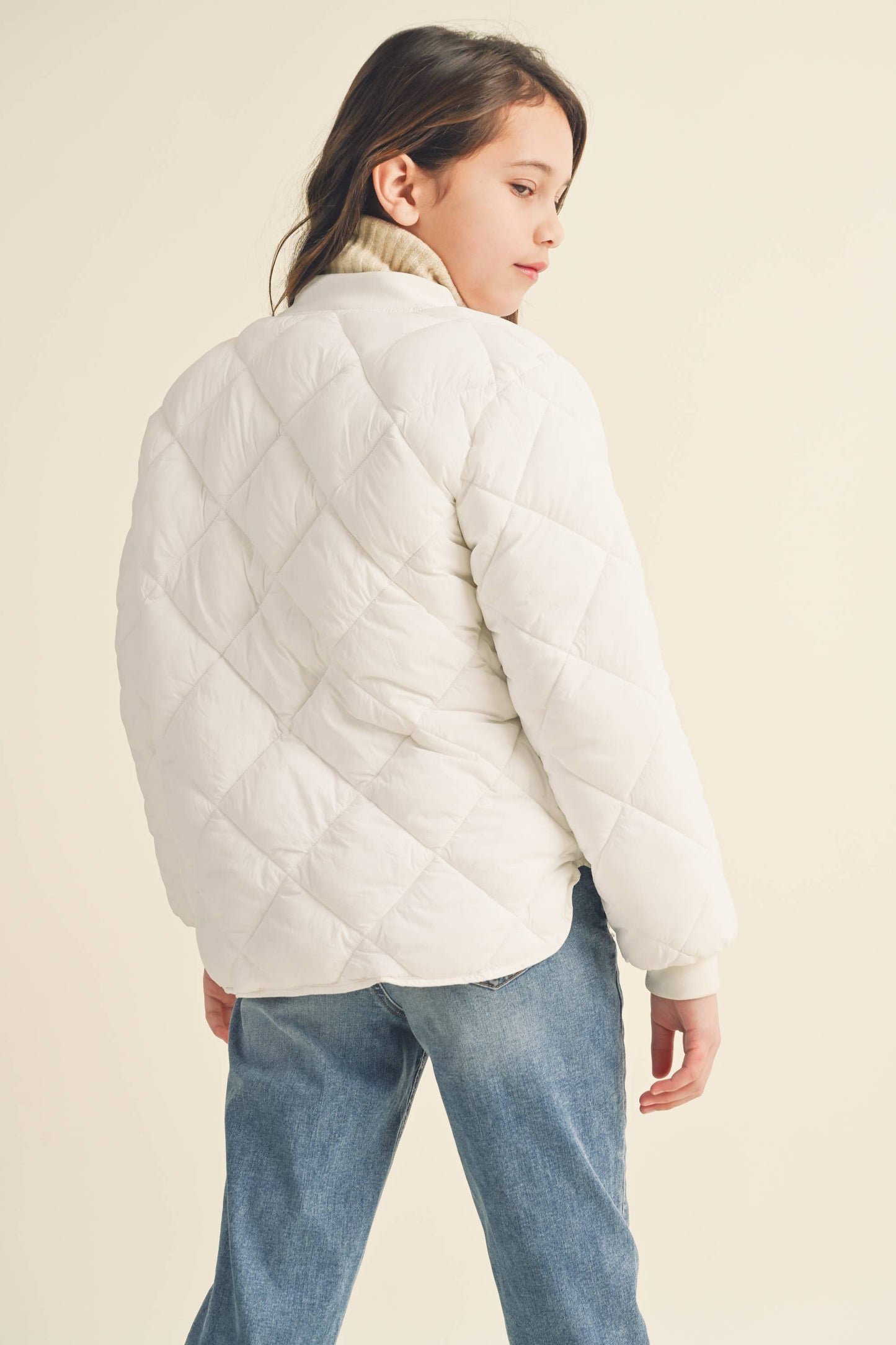 Girl's Quilted Jacket