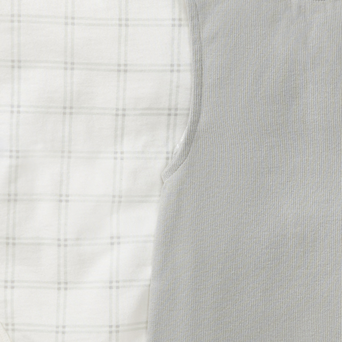 Plaid Infant Boy Jumpsuit & Bodysuit Set: Hazy
