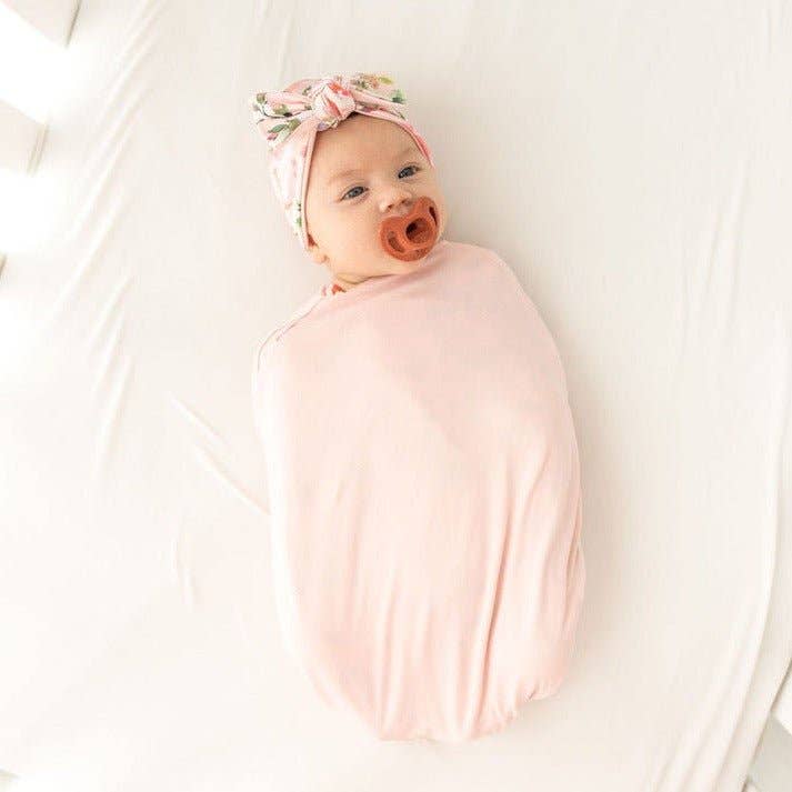 COCOON SWADDLE: Blushing Eucalyptus / Small