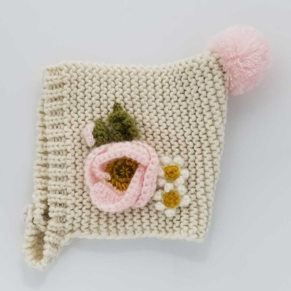 Poppy Handknit Sweater Set Natural Baby & Toddler: 0-6 months