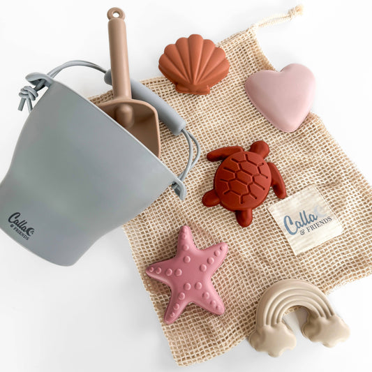 Hudson Silicone Beach Toy Set: Original