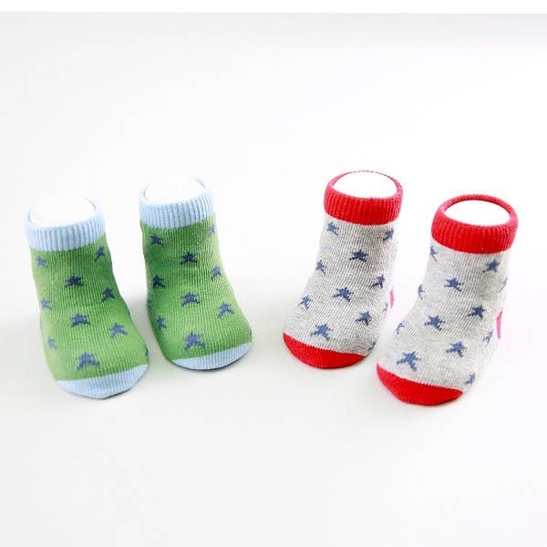 Baby Socks Set (6 Pairs) - Multi Color