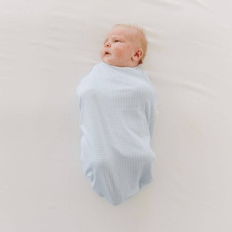 COCOON SWADDLE SET in Silky Modal: Bitty Pink Blooms & Bitty Blooms / Small