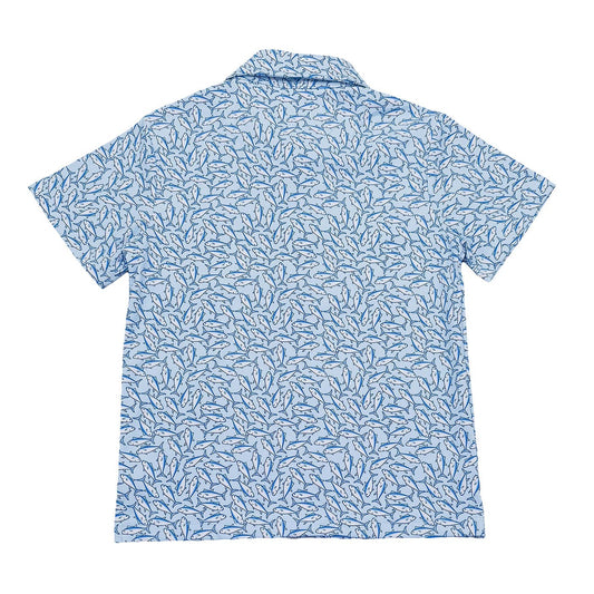 Inshore Boys Performance SS Polo Tuna
