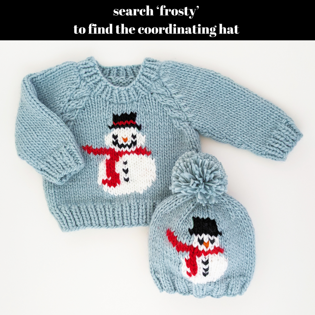 Frosty Snowman Surf Crew Neck Sweater Set Baby & Toddler
