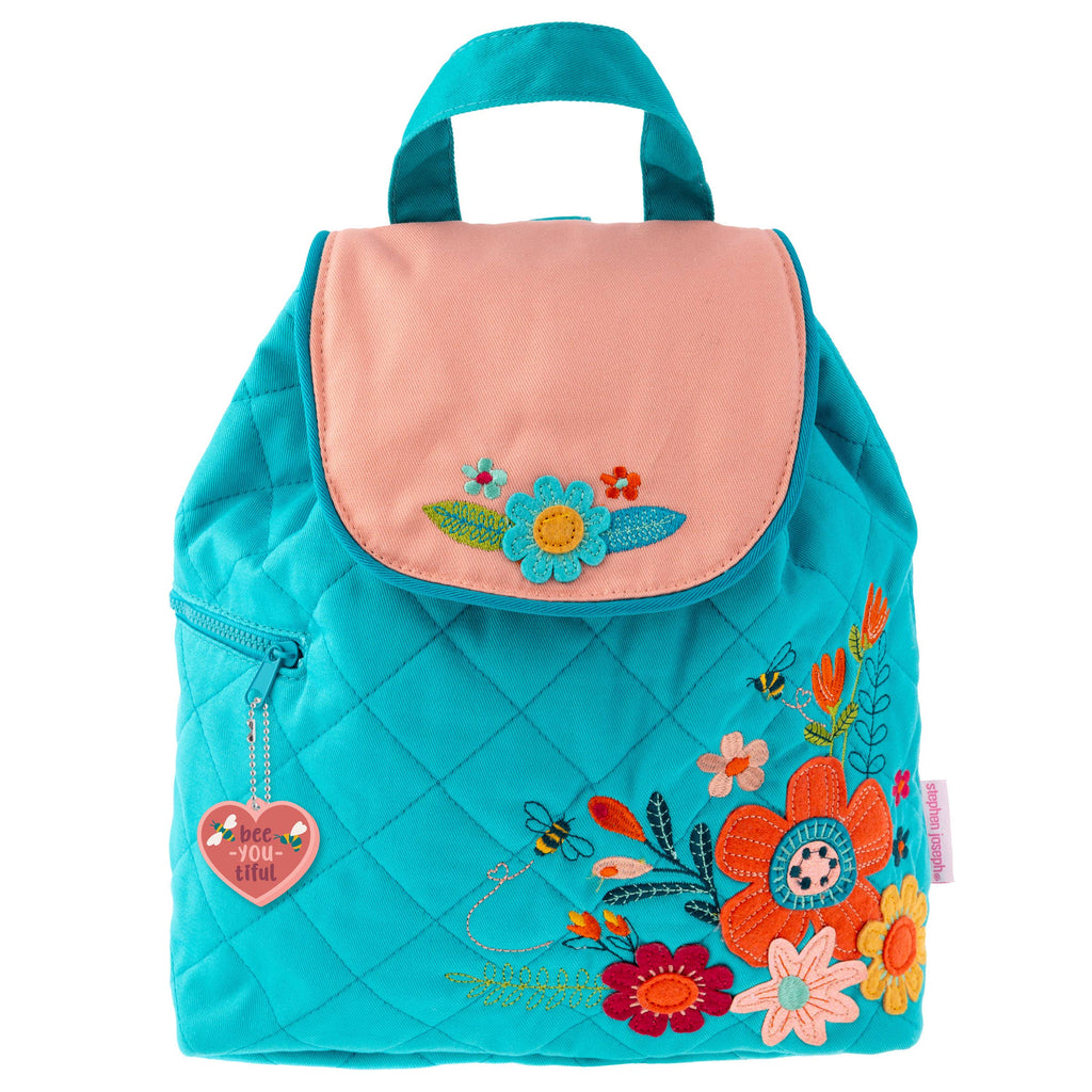 Quilted Backpacks: Pink Cat