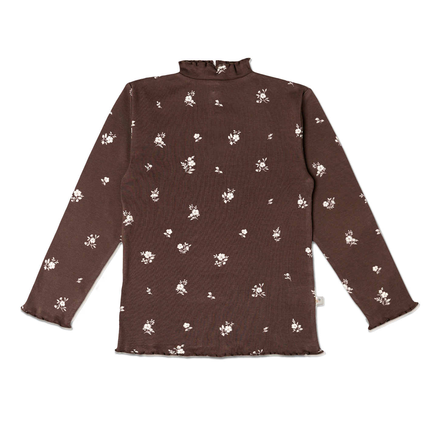 Organic Lettuce Hem Tee - Birch