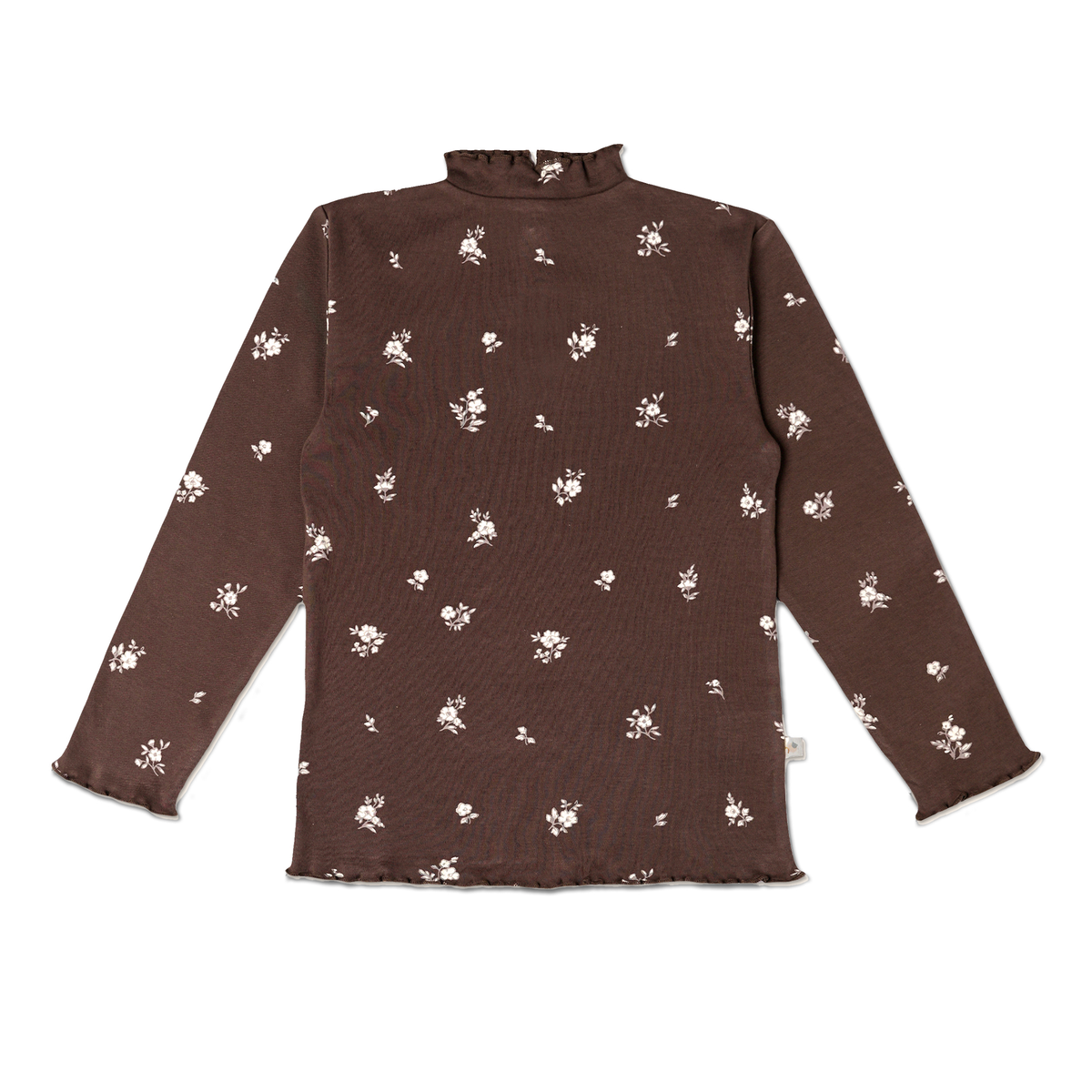Organic Lettuce Hem Tee - Birch
