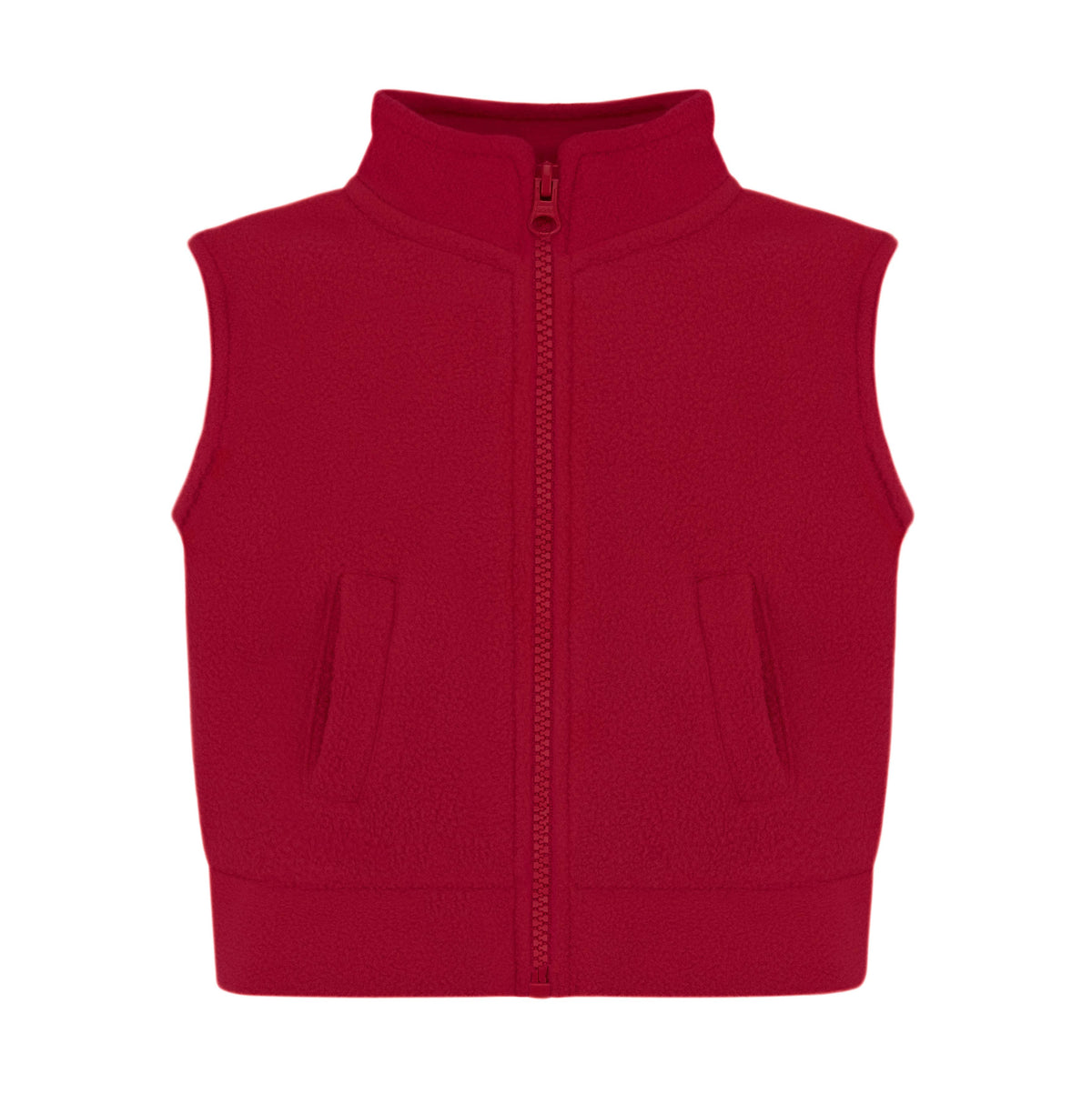 Collegiate Kids Fleece Vest Clemson Orange / 2T
