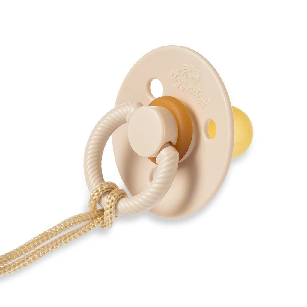 Bitzy Pal Natural Rubber Pacifier & Plush: Goose