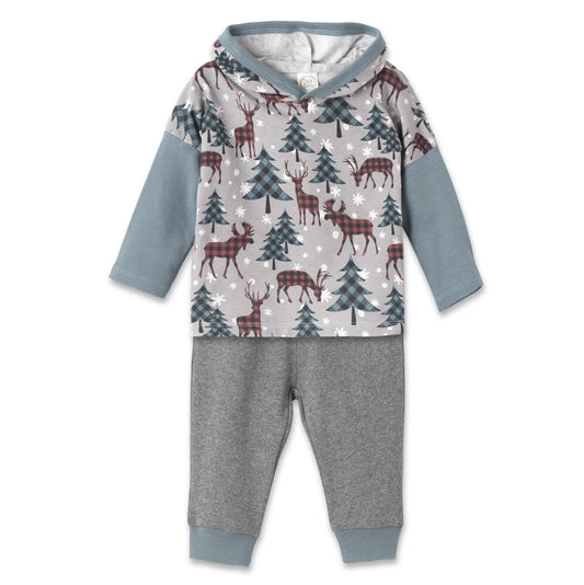 Christmas Boy's Bamboo Top & Pants