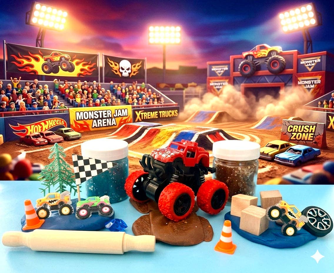 "Monster Trucks" Play Pouch