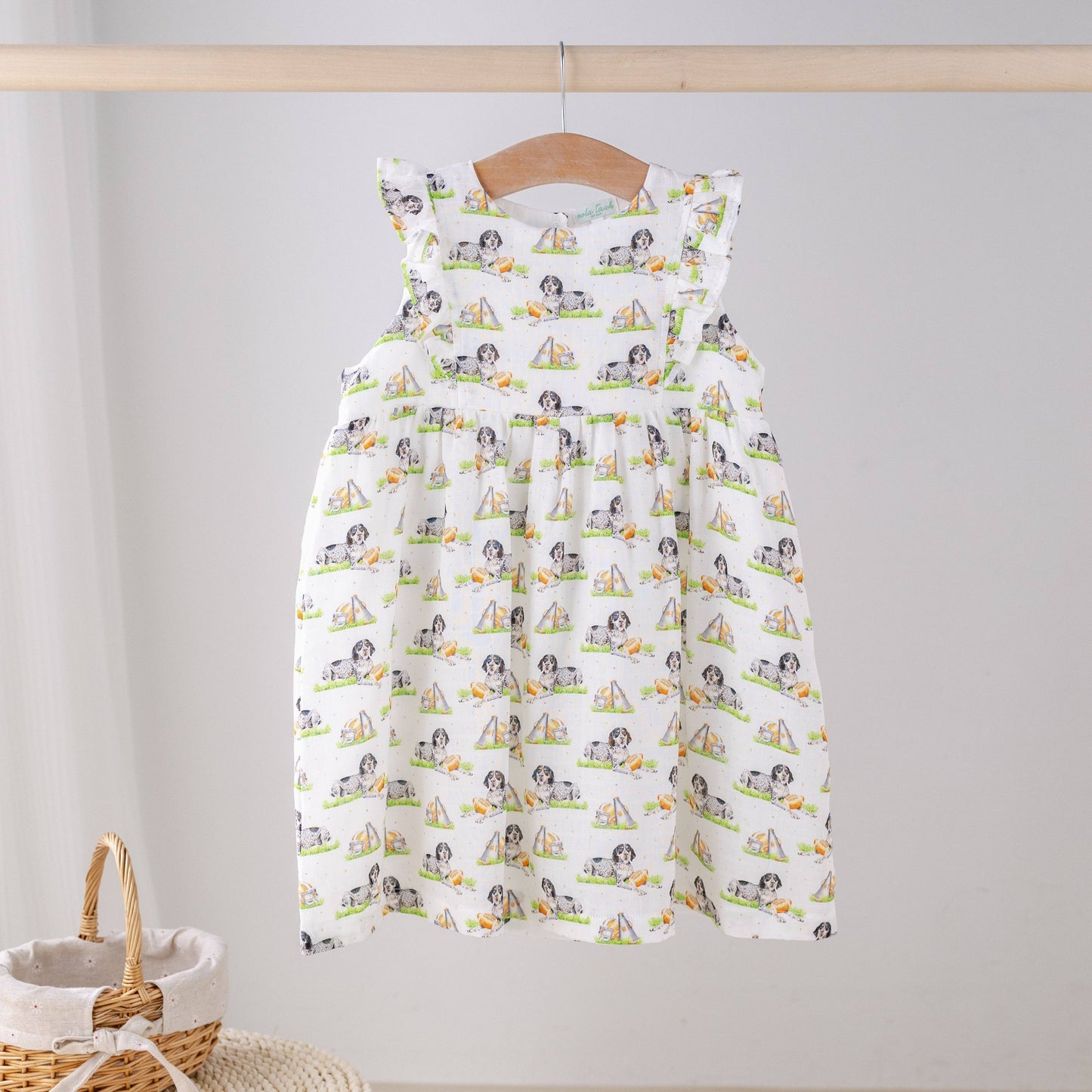 Mascot Mania in Tennessee Organic Muslin Dress: