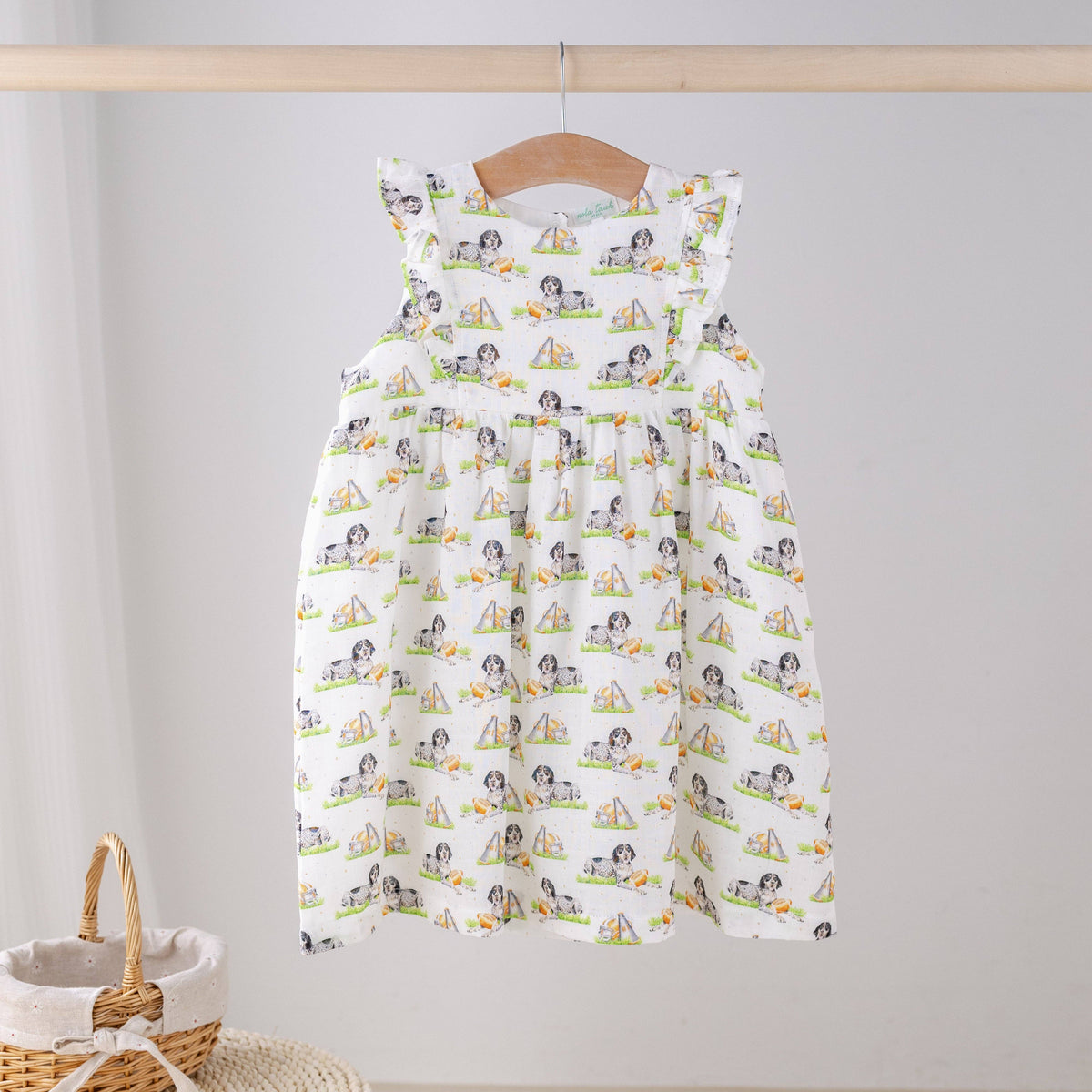 Mascot Mania in Tennessee Organic Muslin Dress: