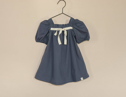 The Poppy Puff Sleeve Dress w/ Matching BLOOMERS  Baby Dress
