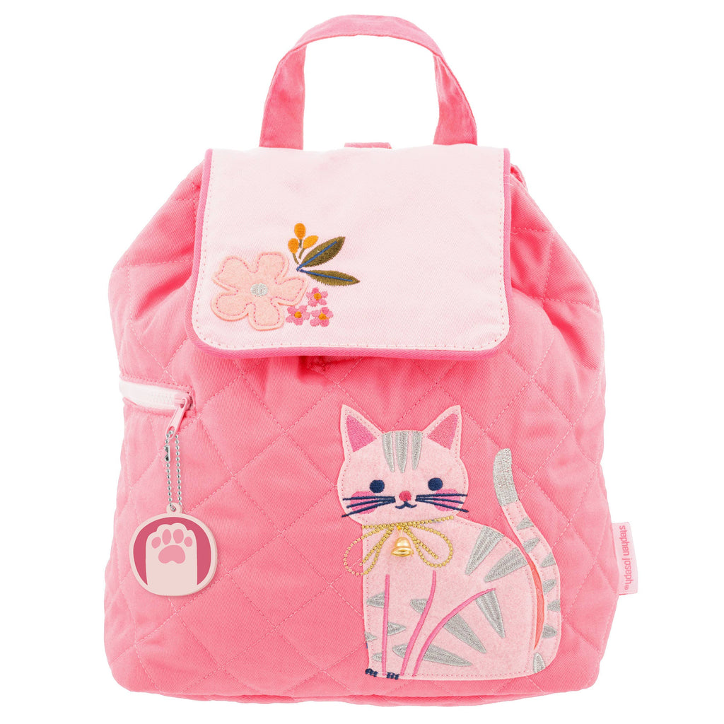 Quilted Backpacks: Cherry