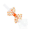 Mini Tennessee Logo Print Hair Bow on Baby Band: UNIVERSITY OF TENNESSEE / ONE SIZE
