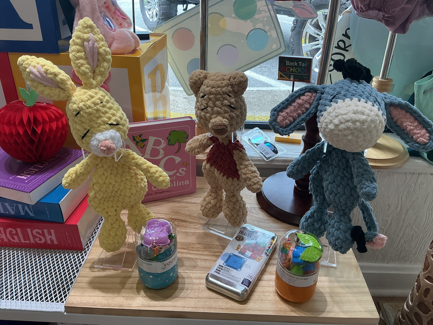 Winnie the Pooh Crocheted Animals