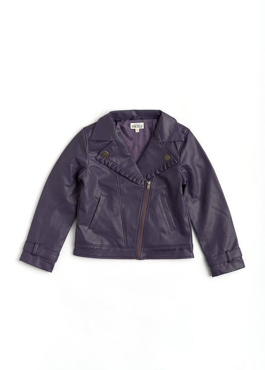 Let’s Go Moto Jacket: Nightshade Purple