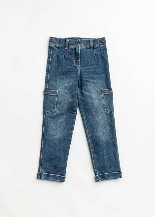 Go Anywhere Jeans: Medium Dark Wash