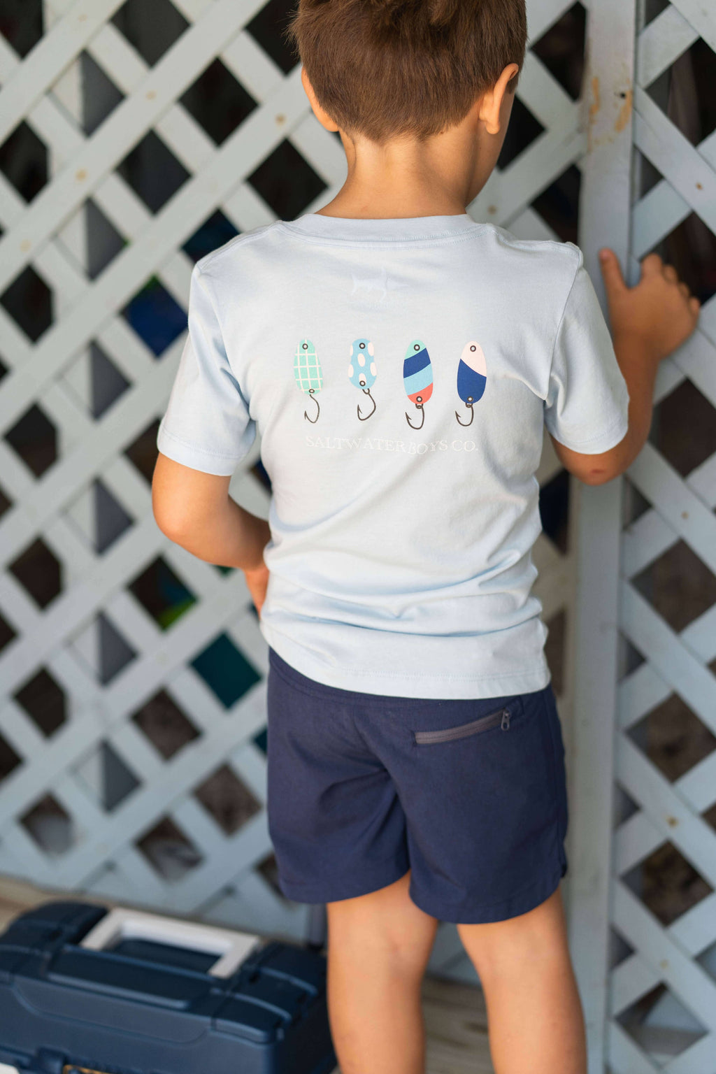 Boys Abaco Performance Shorts: Navy