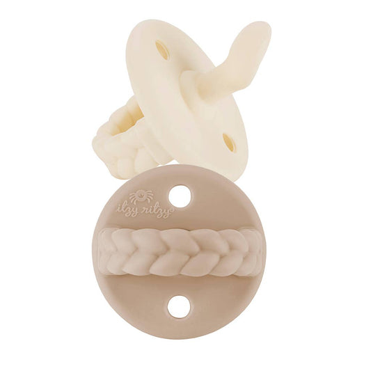 Sweetie Soother™ Orthodontic Pacifier Sets: Neutral / 0-6 Months
