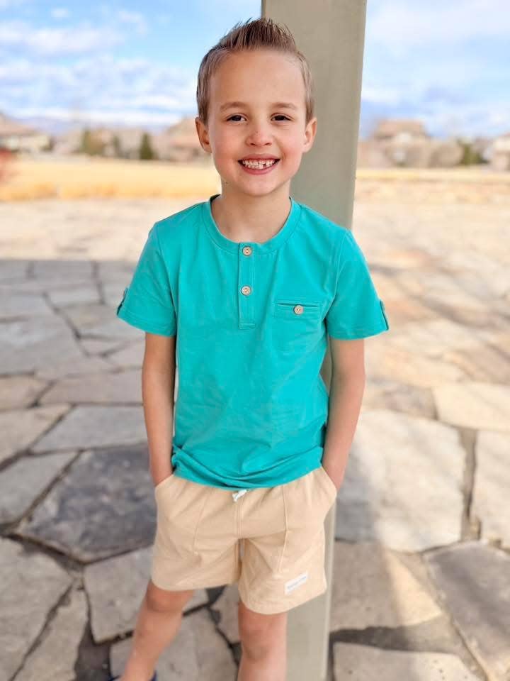 Light Khaki Take-a-Hike Drawstring Shorts