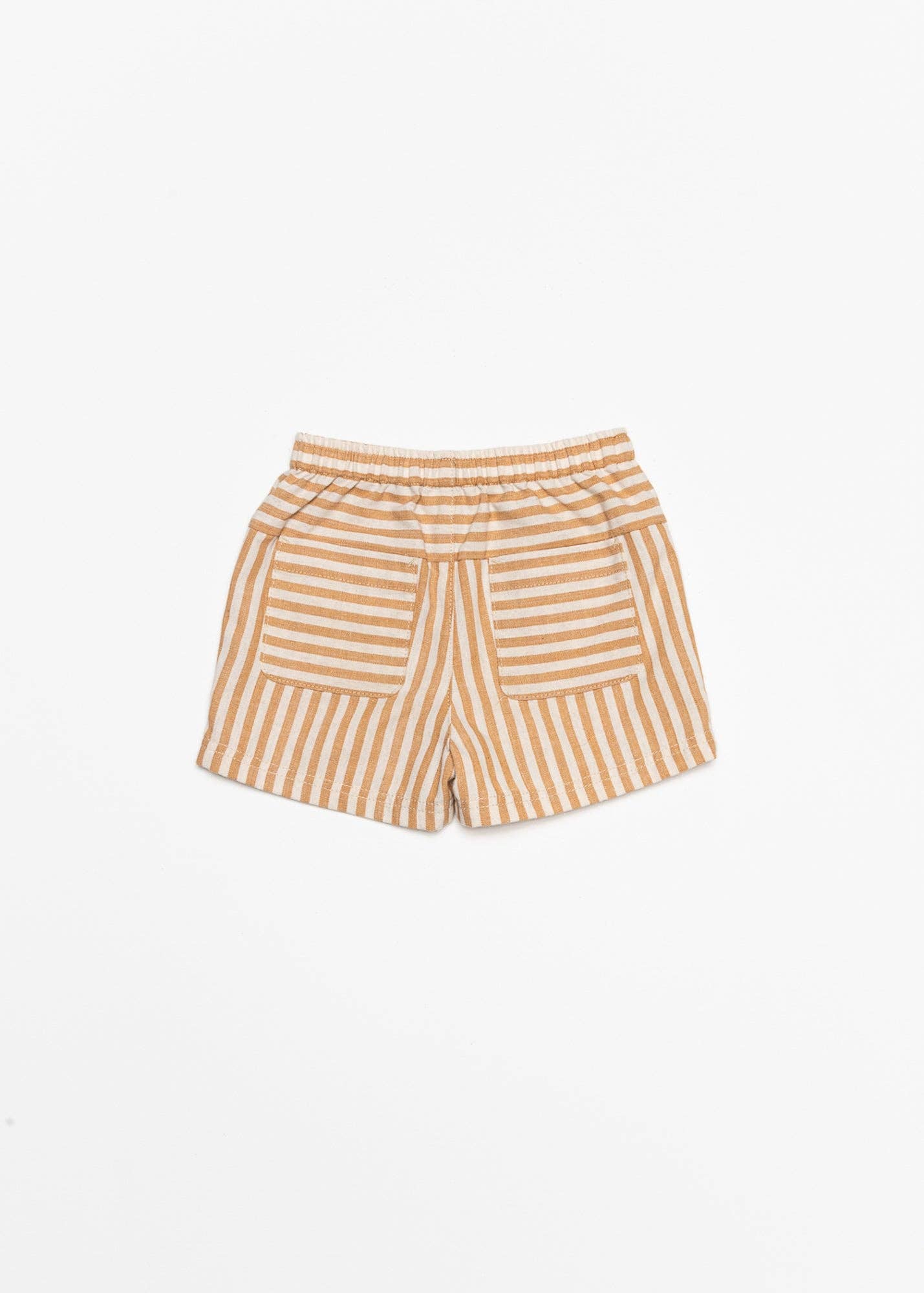Sandy Toes Shorts: Sandy Stripe