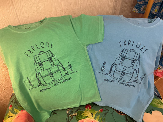 Explore Greenville Tshirt.