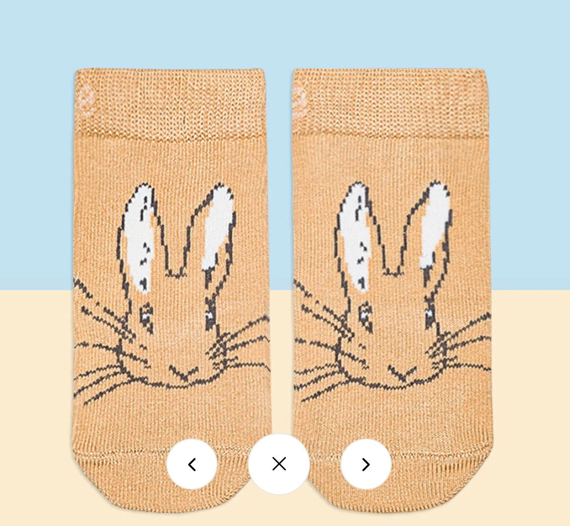 Peter Rabbit Neutral socks – Wild Lapin Children’s Boutique & Embroidery