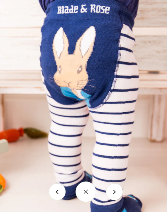 Peter Rabbit Navy Blue Stripe Leggings