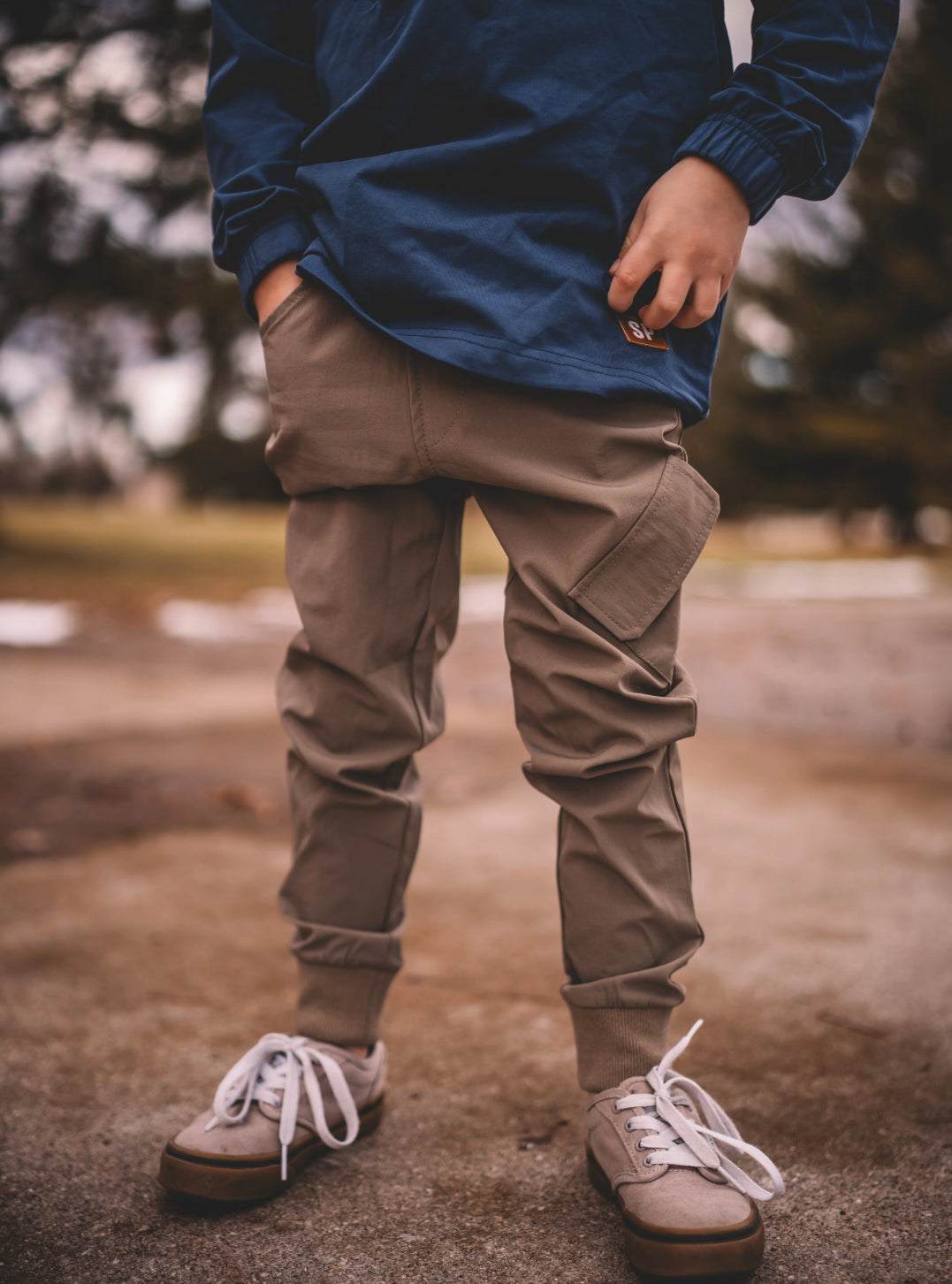 Trailmark joggers.