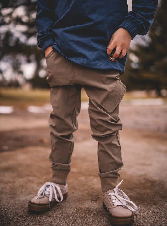 Trailmark joggers.