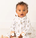 Peter Rabbit Neutral Zip Up Romper
