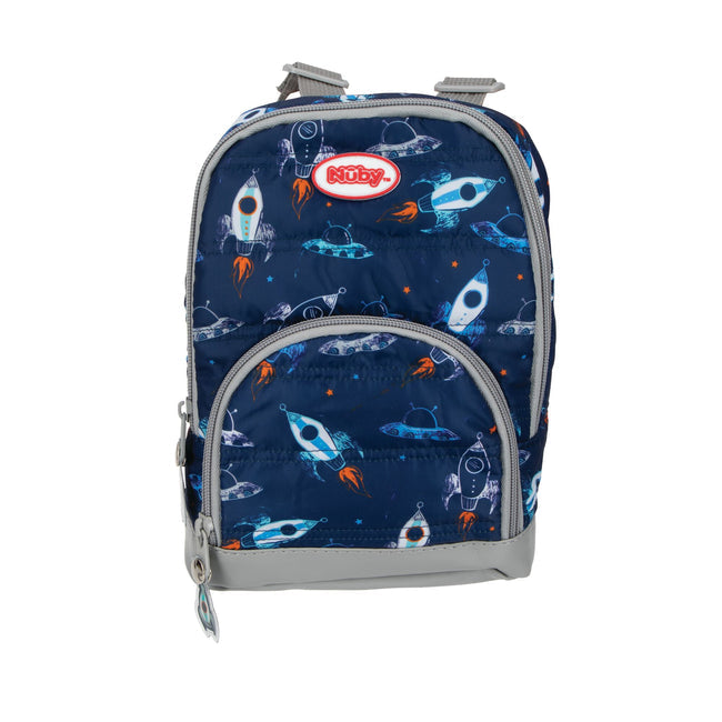 Quilted Harness Backpack