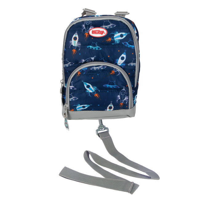 Quilted Harness Backpack