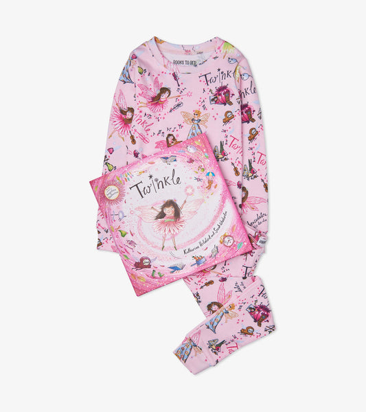 Twinkle hanging pajama set with book