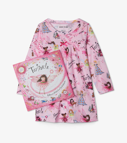 Twinkle flat pack nightdress with book