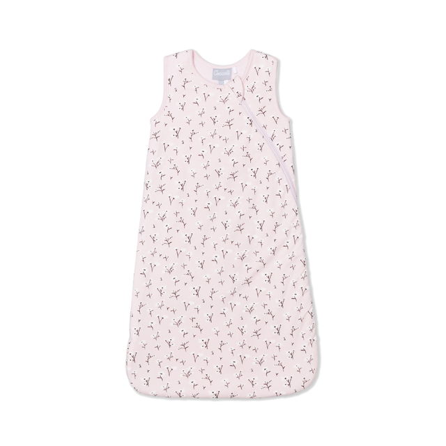 Pink floral Cotton modal sleepsack - Wild Lapin Children’s Boutique