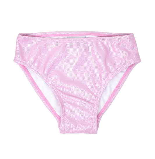 Kids UPF50+ Ruffle Rash Guard Mermaid Friends Swim Top & Sparkling Sunset Bottoms