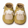 Inch Blue Lamb Khaki Shoes