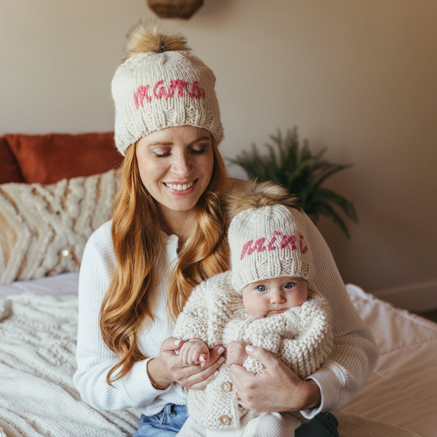 Mama Cerise Beanie Hat Adult