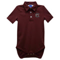 South Carolina Gamecocks Embroidered Maroon Polo Onesie - Wild Lapin Children’s Boutique