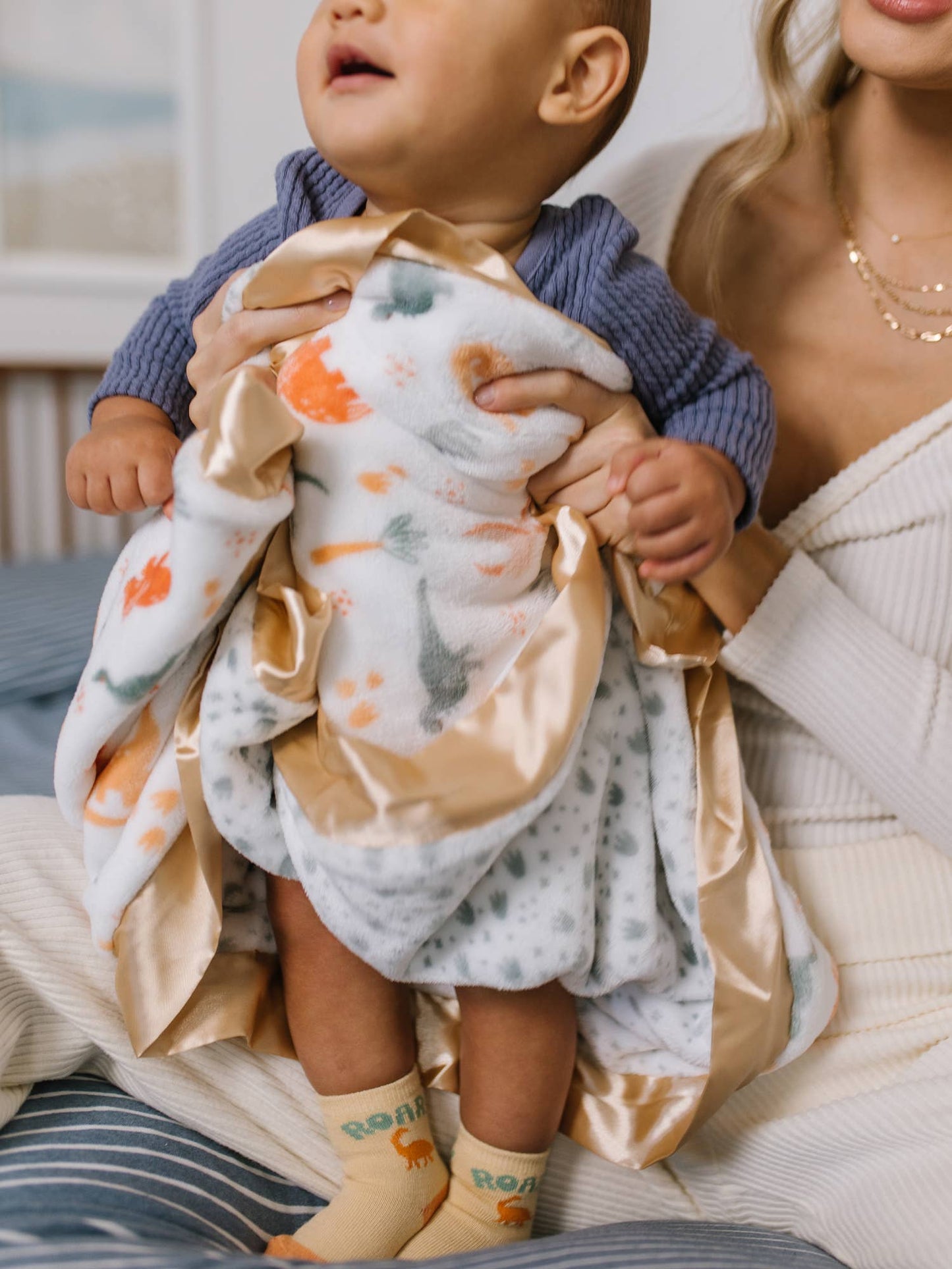 Reversible Baby Blanket - Roarsome