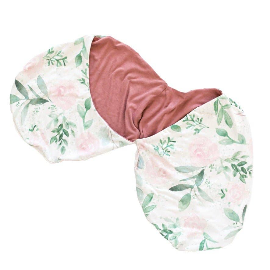 COCOON SWADDLE: Chambray Waves / Small