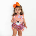 Orange & Purple Tiger Bubble - Wild Lapin Children’s Boutique