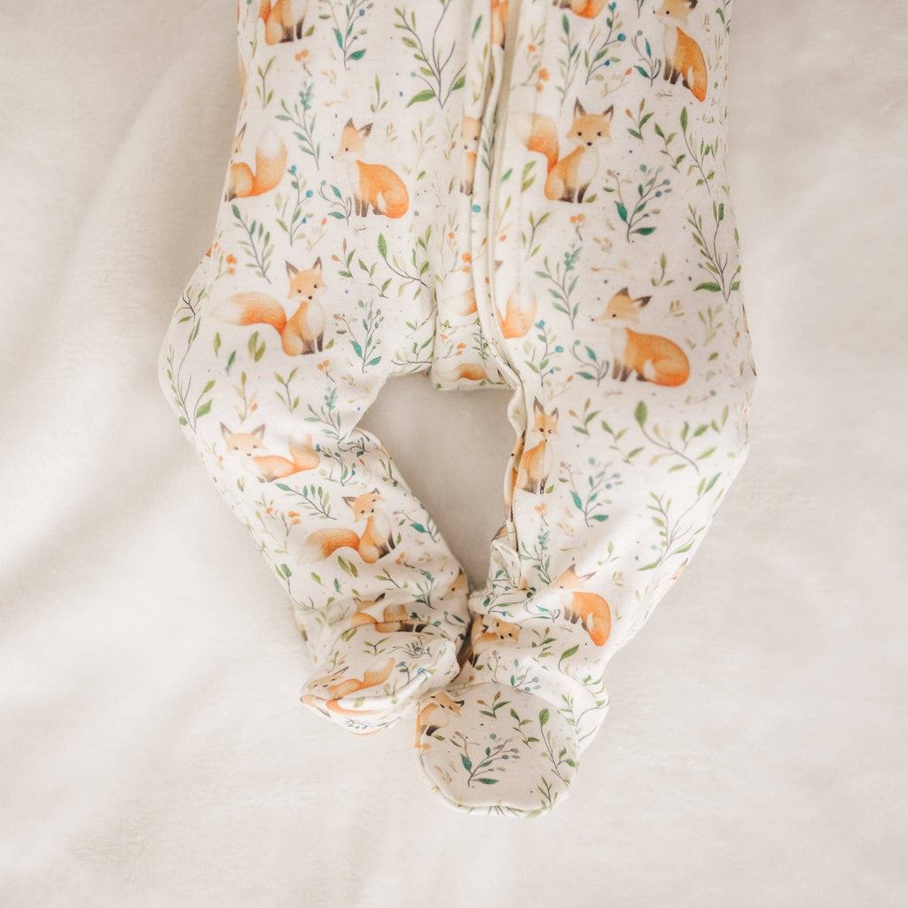 Fox Tales Zip Footie